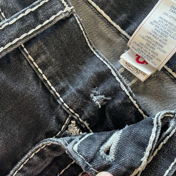 True Religion Grey Jeans - Picture 7 of 7